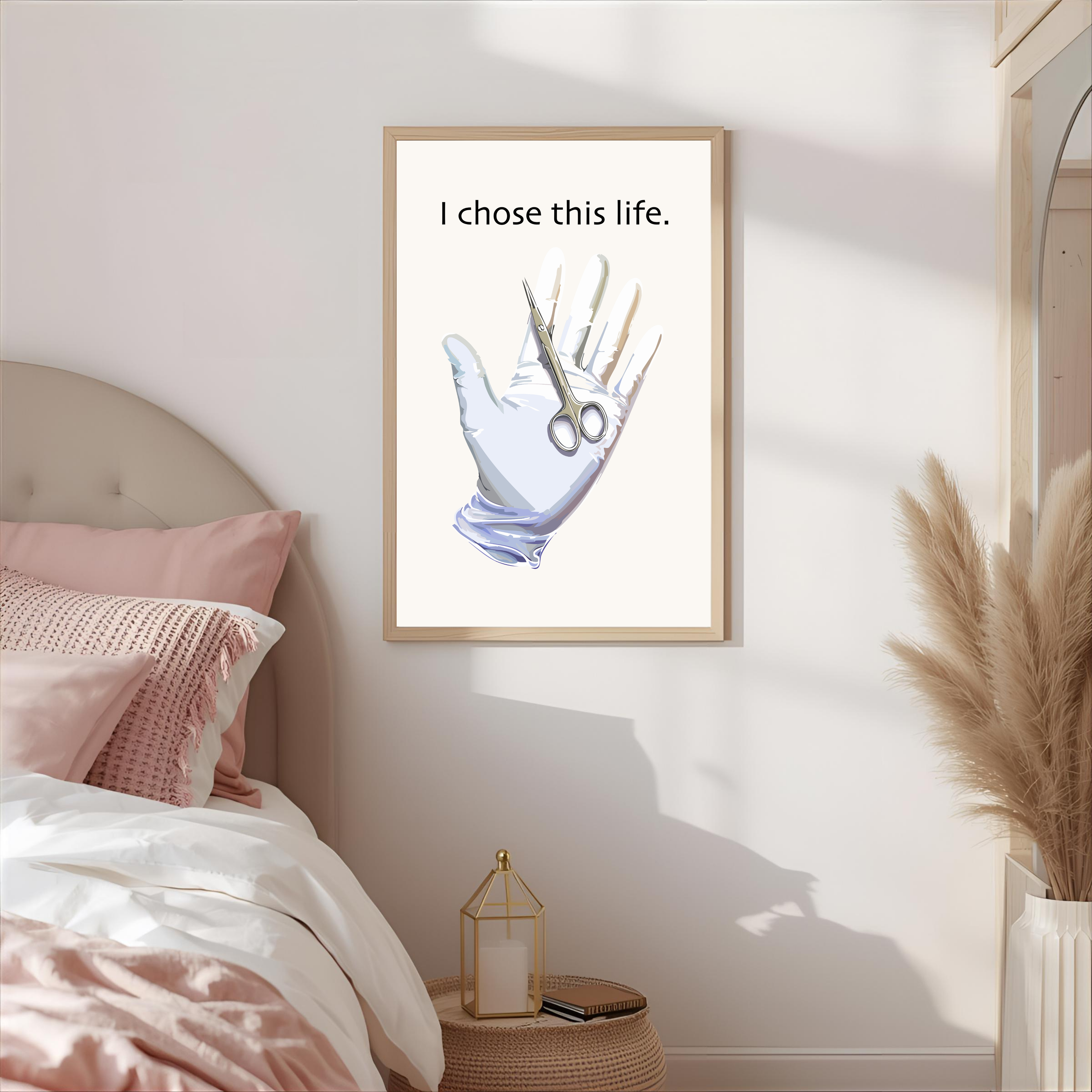 Print "I CHOSE THIS LIFE"