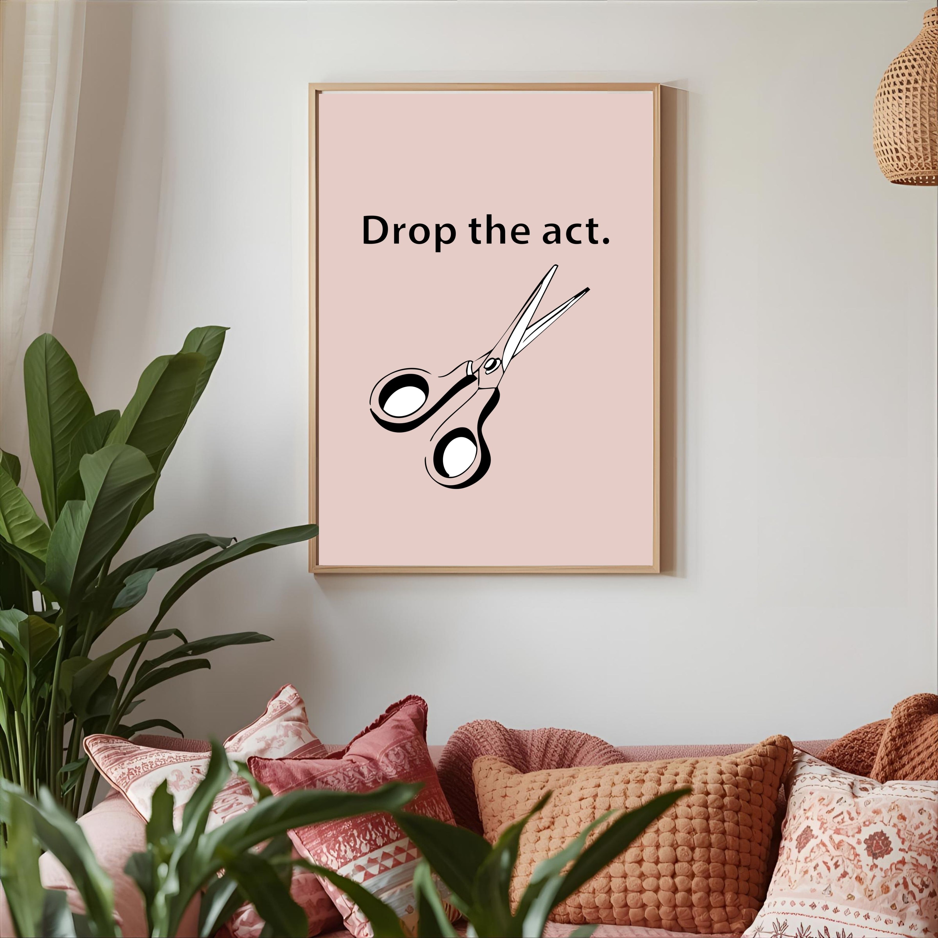 Print "DROP THE ACT"