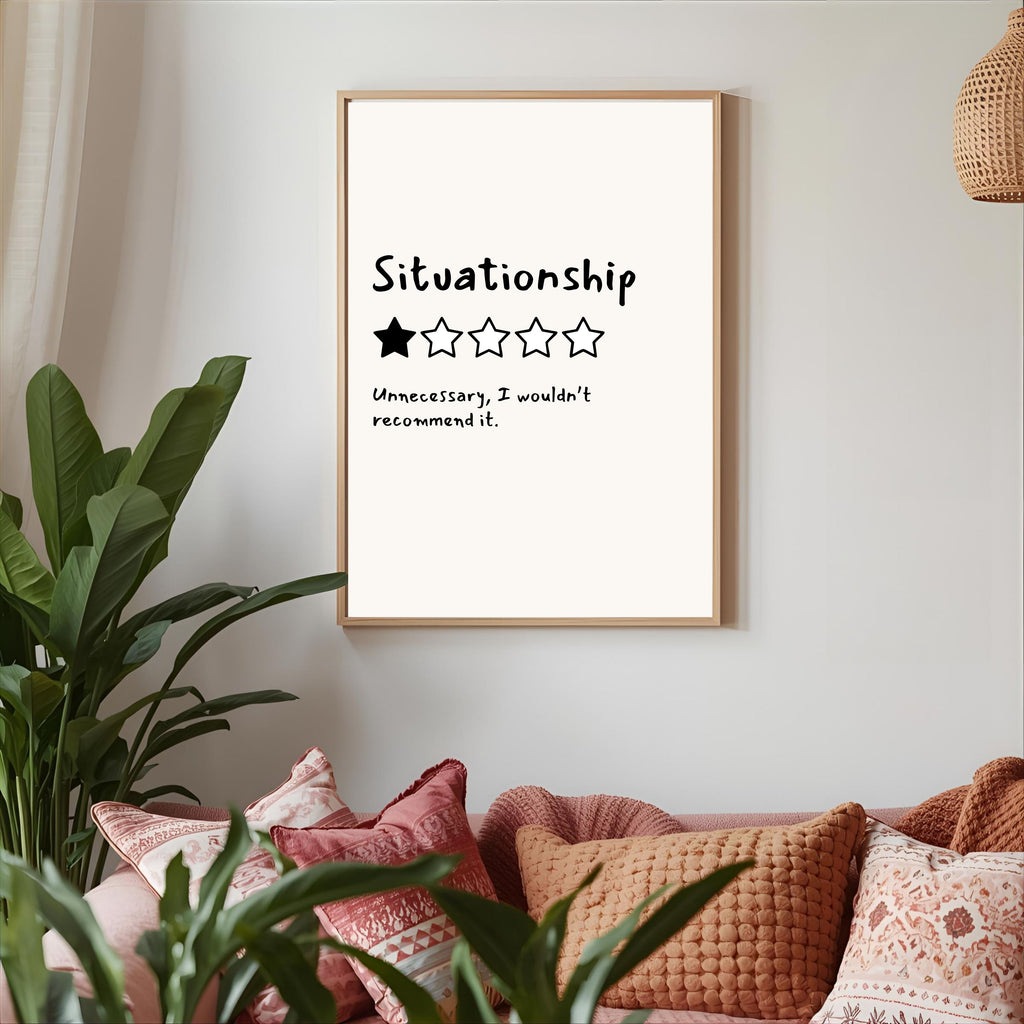 Print "SITUATIONSHIP"