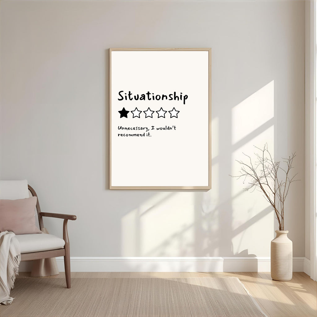 Print "SITUATIONSHIP"