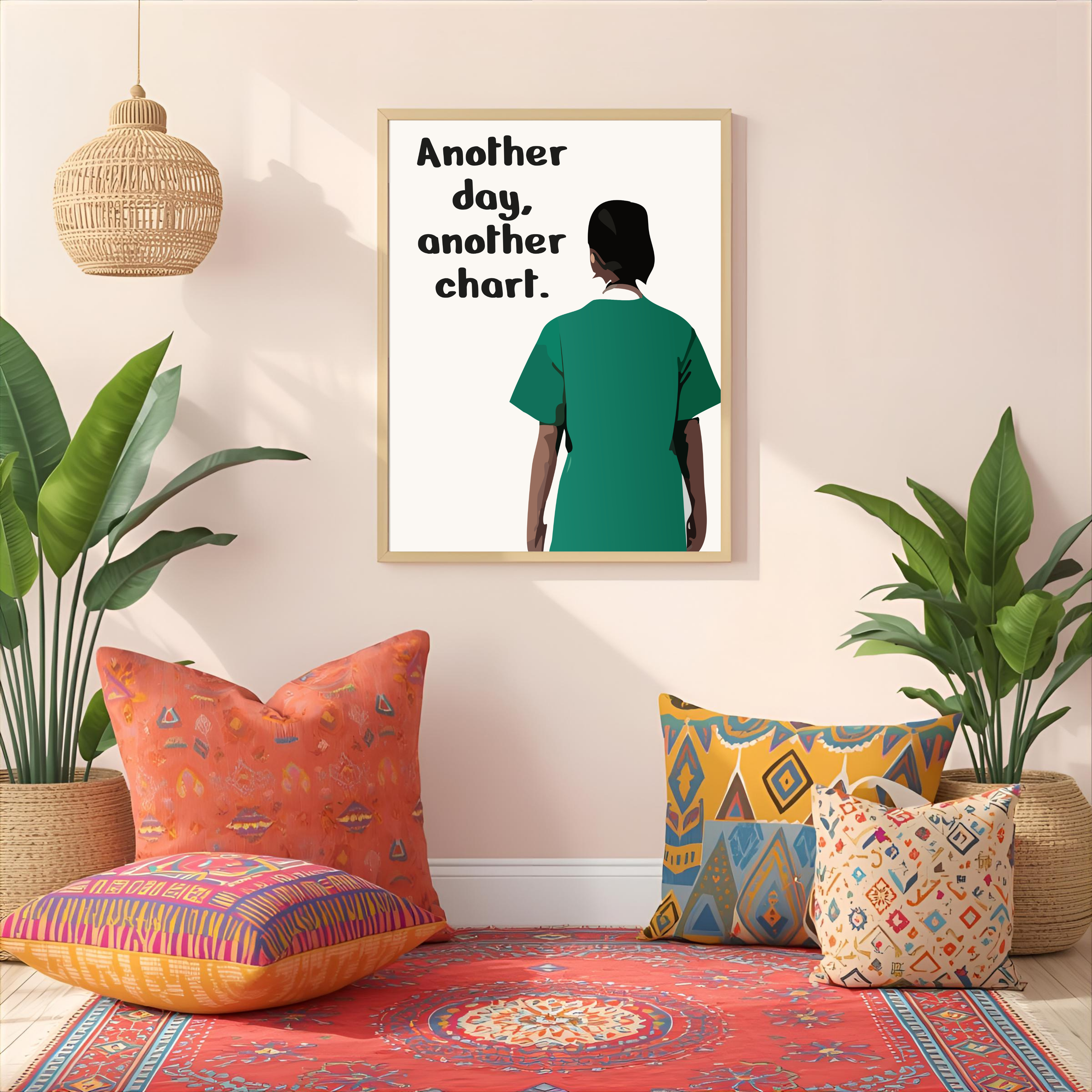 Print "ANOTHER DAY, ANOTHER CHART"